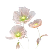 Maxbell Giant Artificial Flower Backdrop Wedding Decoration for Home Outdoor Mariage Gradient Pink