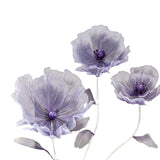Maxbell Giant Artificial Flower Backdrop Wedding Decoration for Home Outdoor Mariage Gradient Purple