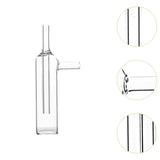 Maxbell 2xGlass Gas Sampling Bottle Experiment Tool Sturdy Apparatus Chemi Labware