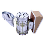 Maxbell Bee Hive Smoker Beginners Professional Galvanized Sheet Beekeeping Supplies