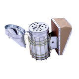Maxbell Bee Hive Smoker Beginners Professional Galvanized Sheet Beekeeping Supplies
