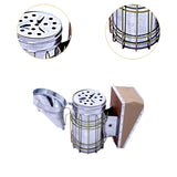 Maxbell Bee Hive Smoker Beginners Professional Galvanized Sheet Beekeeping Supplies
