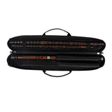 Maxbell Bamboo Flute Carrying Case Organizer Accessories with Shoulder Strap Handbag Coffee