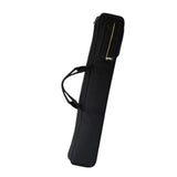 Maxbell Bamboo Flute Carrying Case Organizer Accessories with Shoulder Strap Handbag Black