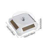 Maxbell Rotating Turntable Easy to Use for Showcase Photography Products Living Room White