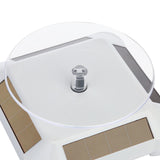 Maxbell Rotating Turntable Easy to Use for Showcase Photography Products Living Room White