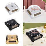 Maxbell Rotating Turntable Easy to Use for Showcase Photography Products Living Room White