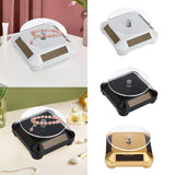 Maxbell Rotating Turntable Easy to Use for Showcase Photography Products Living Room White
