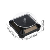 Maxbell Rotating Turntable Easy to Use for Showcase Photography Products Living Room Black