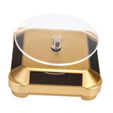 Maxbell Rotating Turntable Easy to Use for Showcase Photography Products Living Room Gold
