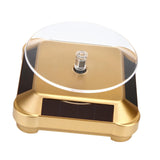Maxbell Rotating Turntable Easy to Use for Showcase Photography Products Living Room Gold