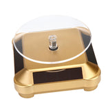 Maxbell Rotating Turntable Easy to Use for Showcase Photography Products Living Room Gold
