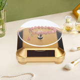 Maxbell Rotating Turntable Easy to Use for Showcase Photography Products Living Room Gold