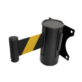 Maxbell Retractable Belt Barrier Wall Mount Caution Belt for School Office Warehouse 2m