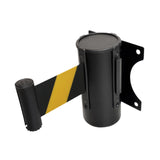 Maxbell Retractable Belt Barrier Wall Mount Caution Belt for School Office Warehouse 3m