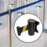 Maxbell Retractable Belt Barrier Wall Mount Caution Belt for School Office Warehouse 5m