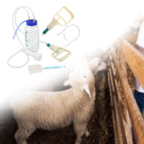 Maxbell Cow Milking Machine Handheld with Hand Pump Milking Equipment for Milk Plant Single Teat 1000ml