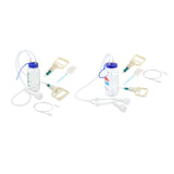 Maxbell Cow Milking Machine Handheld with Hand Pump Milking Equipment for Milk Plant Single Teat 1000ml
