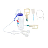 Maxbell Cow Milking Machine Handheld with Hand Pump Milking Equipment for Milk Plant Double Teat 2000ml
