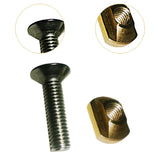 M8 Hydrofoil T Nut and Screw Parts Mounting Hardware Kit for Hydrofoil Track