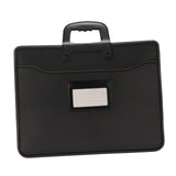 Business Briefcase Edge Stitching with Zipper Water Resistant File Carry Bag