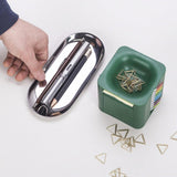 Maxbell 5 in 1 Sticky Note Holder Dispenser Students Study Workers Sticky Index Tabs Deep Green