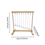 DIY Pendulum Balls Educational Science Experiment Toy for Home School Office