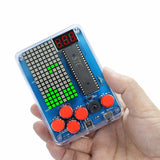 DIY Game Soldering Kit Pixel Game for Kids Family and Friends School College square green light