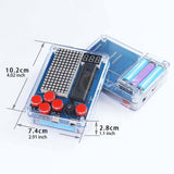 DIY Game Soldering Kit Pixel Game for Kids Family and Friends School College square green light