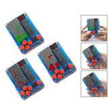 DIY Game Soldering Kit Pixel Game for Kids Family and Friends School College square green light