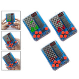 DIY Game Soldering Kit Pixel Game for Kids Family and Friends School College square green light