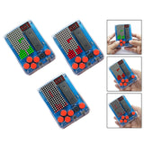 DIY Game Soldering Kit Pixel Game for Kids Family and Friends School College square green light