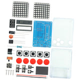 DIY Game Soldering Kit Pixel Game for Kids Family and Friends School College square red light