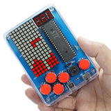 DIY Game Soldering Kit Pixel Game for Kids Family and Friends School College square red light