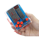 DIY Game Soldering Kit Pixel Game for Kids Family and Friends School College round red light