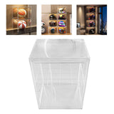 Maxbell Acrylic Display Case Transparent Container for Action Figures Souvenirs Toys