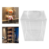 Maxbell Acrylic Display Case Transparent Container for Action Figures Souvenirs Toys