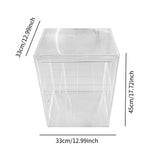 Maxbell Acrylic Display Case Transparent Container for Action Figures Souvenirs Toys