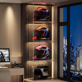 Maxbell Acrylic Display Case Transparent Container for Action Figures Souvenirs Toys