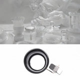 Maxbell Clip on Magnifier 10x Jeweler's Eye Loupe for Stamp Collection Repair Crafts