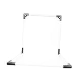 Maxbell Photography Background Kit PVC Photo Backdrop for Small Product Photo Studio 60x60x60cm