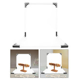 Maxbell Photography Background Kit PVC Photo Backdrop for Small Product Photo Studio 60x60x60cm