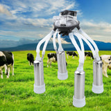 Maxbell Milking Cluster Replacement Strong Structure Stainless Steel Milking Machine black