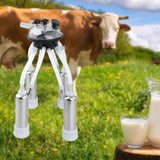 Maxbell Milking Cluster Replacement Strong Structure Stainless Steel Milking Machine black