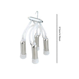 Maxbell Milking Cluster Replacement Strong Structure Stainless Steel Milking Machine silver