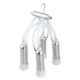 Maxbell Milking Cluster Replacement Strong Structure Stainless Steel Milking Machine silver