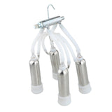 Maxbell Milking Cluster Replacement Strong Structure Stainless Steel Milking Machine silver