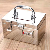 Maxbell Password Money Box Treasure Keeper with Combination Lock Piggy Bank for Kids 18cmx13cmx11cm
