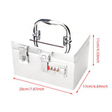 Maxbell Password Money Box Treasure Keeper with Combination Lock Piggy Bank for Kids 20cmx17cmx11 cm