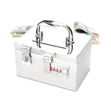 Maxbell Password Money Box Treasure Keeper with Combination Lock Piggy Bank for Kids 20cmx17cmx11 cm